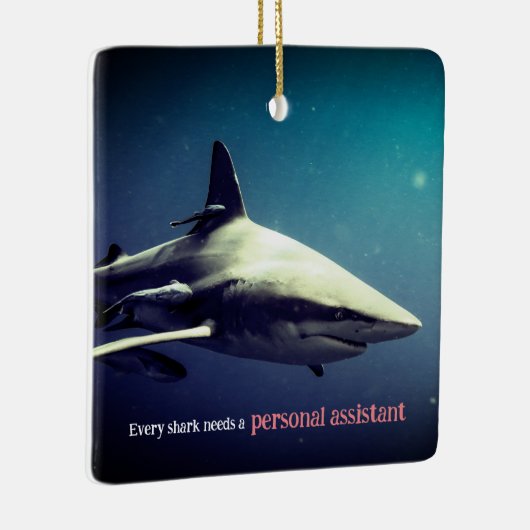 Schwarzspitzenhai Keramikornament (Rechts)