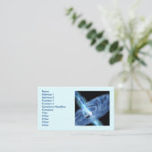 Schwarzstahlstrahlung Visitenkarte (Stehend Vorderseite)