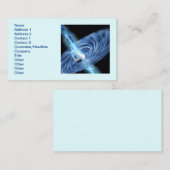 Schwarzstahlstrahlung Visitenkarte (Vorne/Hinten)