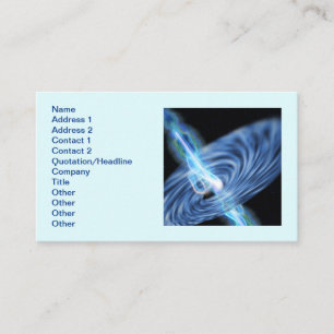 Schwarzstahlstrahlung Visitenkarte