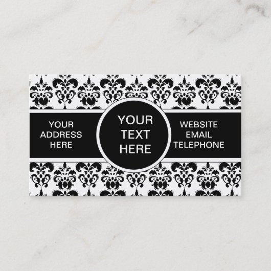 Schwarzstaube Visitenkarte (Vorderseite)