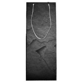 Schwarzsteinschiefer Geschenktüte Für Weinflaschen (Rückseite)