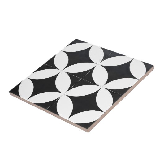 schwarzsternförmige Fliesen (Seite)