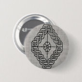 Schwarzstich-Stickerei-Knopf Button (Vorne & Hinten)