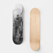 Schwarztaucher Skateboard (Vorderseite)