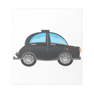 Schwarztaxi Notizblock