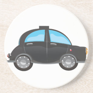 Schwarztaxi Sandstein Untersetzer