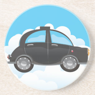 Schwarztaxi Untersetzer