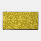 Schwarzthorn Pattern Gold Schreibtischunterlage (Vorderseite)