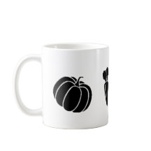 Schwarzvektorgemüse Brotkürbis-Karotte