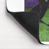 Schwarzvögel spielen mousepad (Ecke)