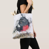 Schwarzvogel Tasche (Von Nahem)