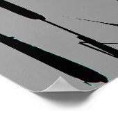 Schwarzvogelposter Poster (Ecke)