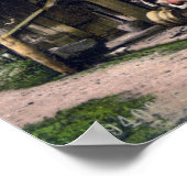 Schwarzwaelder Bauernhaus Poster (Ecke)