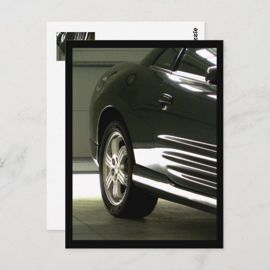 Schwarzwagen Postkarte (Vorne/Hinten)