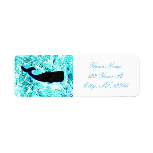 Schwarzwal schwimmen Thunder_Cove zazzle (Vorne)