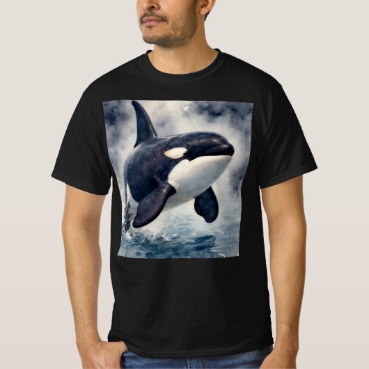Schwarzwal Sturmwellen T-Shirt (Vorderseite)