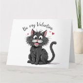 Schwarzwal-Tageskatze Karte (Vorderseite)