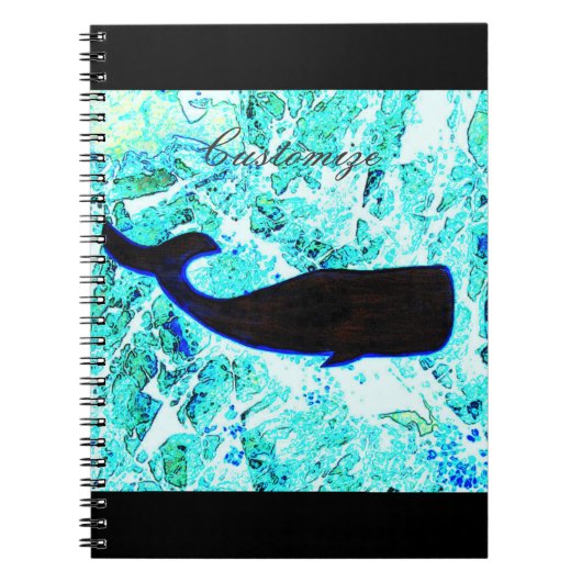 Schwarzwal Thunder_Cove Notizblock (Vorderseite)
