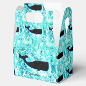 Schwarzwalblau Geschenkschachtel (Geöffnet)