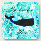 Schwarzwalblau Getränkeuntersetzer (Vorderseite)