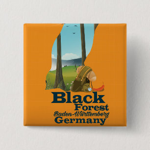 Schwarzwald - Baden-Württemberg - Deutschland Button