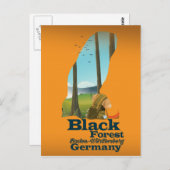 Schwarzwald - Baden-Württemberg - Deutschland Postkarte (Vorne/Hinten)