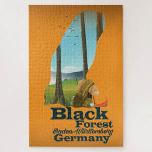 Schwarzwald - Baden-Württemberg - Deutschland Puzzle