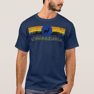 Schwarzwald BadenWrttemberg Wald Reh Natur T-Shirt