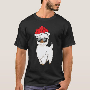 Schwarzwald-Bollenhut-Lama T-Shirt