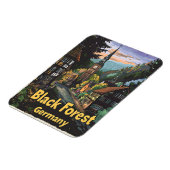 Schwarzwald Deutschland Magnet (Linke Seite)