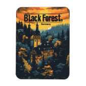 Schwarzwald Deutschland Magnet (Vertikal)