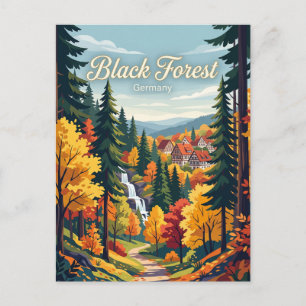 Schwarzwald Deutschland Postkarte
