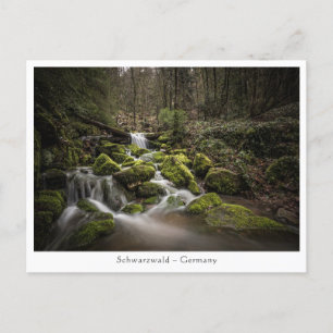 Schwarzwald Deutschland Postkarte