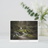 Schwarzwald Deutschland Postkarte (Stehend Vorderseite)