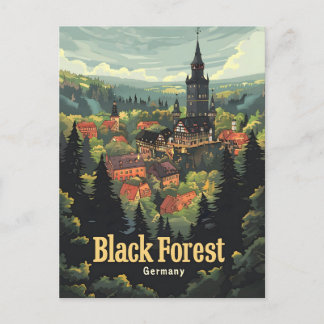 Schwarzwald Deutschland Postkarte