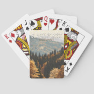 Schwarzwald Deutschland Reisen Kunst Vintag Spielkarten