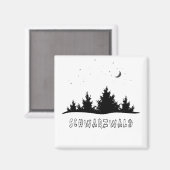 schwarzwald - Deutschland Schwarzwald Magnet (Vorderseite/Rückseite)