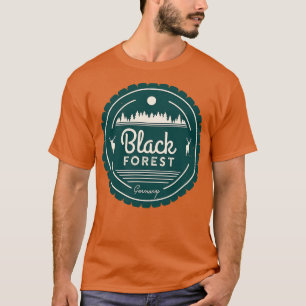 Schwarzwald Deutschland Vintage Wald Hirsch T-Shirt