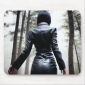 Schwarzwald - Ein einsames Mädchen im unheimlichen Mousepad (Vorne)