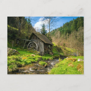 Schwarzwald-Grist-Mill Deutschland Postkarte
