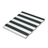 Schwarzwald - Grüne und weiße Streifen Fliese (Seite)