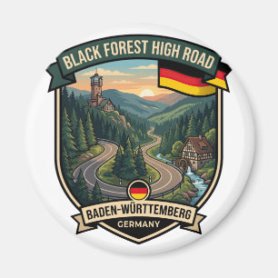 Schwarzwald-Hochstraße Panoramastraße Magnet
