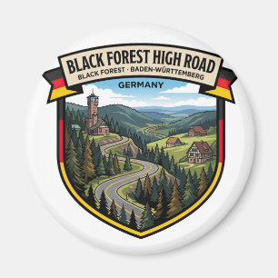 Schwarzwald-Hochstraße Schwarzwald Drive Magnet