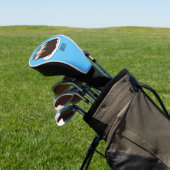 Schwarzwald-Kuchen-Cartoon Golf Headcover (In SItu)