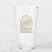 Schwarzwald-Nationalpark Deutschland Vintag Glas (Rückseite)