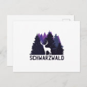 Schwarzwald Postkarte (Vorne/Hinten)