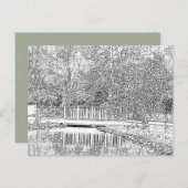 Schwarzwald Postkarte (Vorne/Hinten)