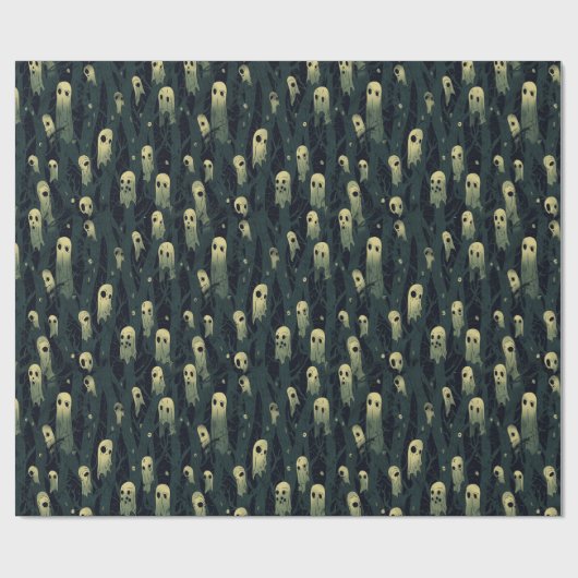 Schwarzwald und Geisterhaus Geschenkpapier (Flach)