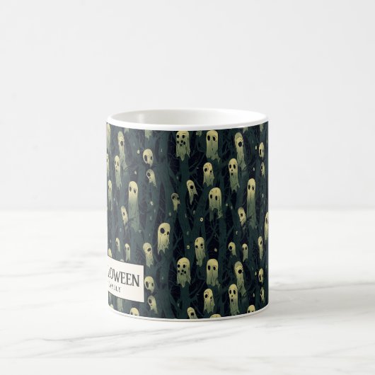 Schwarzwald und Geisterhaus Kaffeetasse (Mittel)